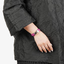 Hermes Kelly Double Tour Cyclamen Swift Leather Bracelet