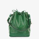 Sac à bandoulière Louis Vuitton Noe Grande GM en cuir Epi vert