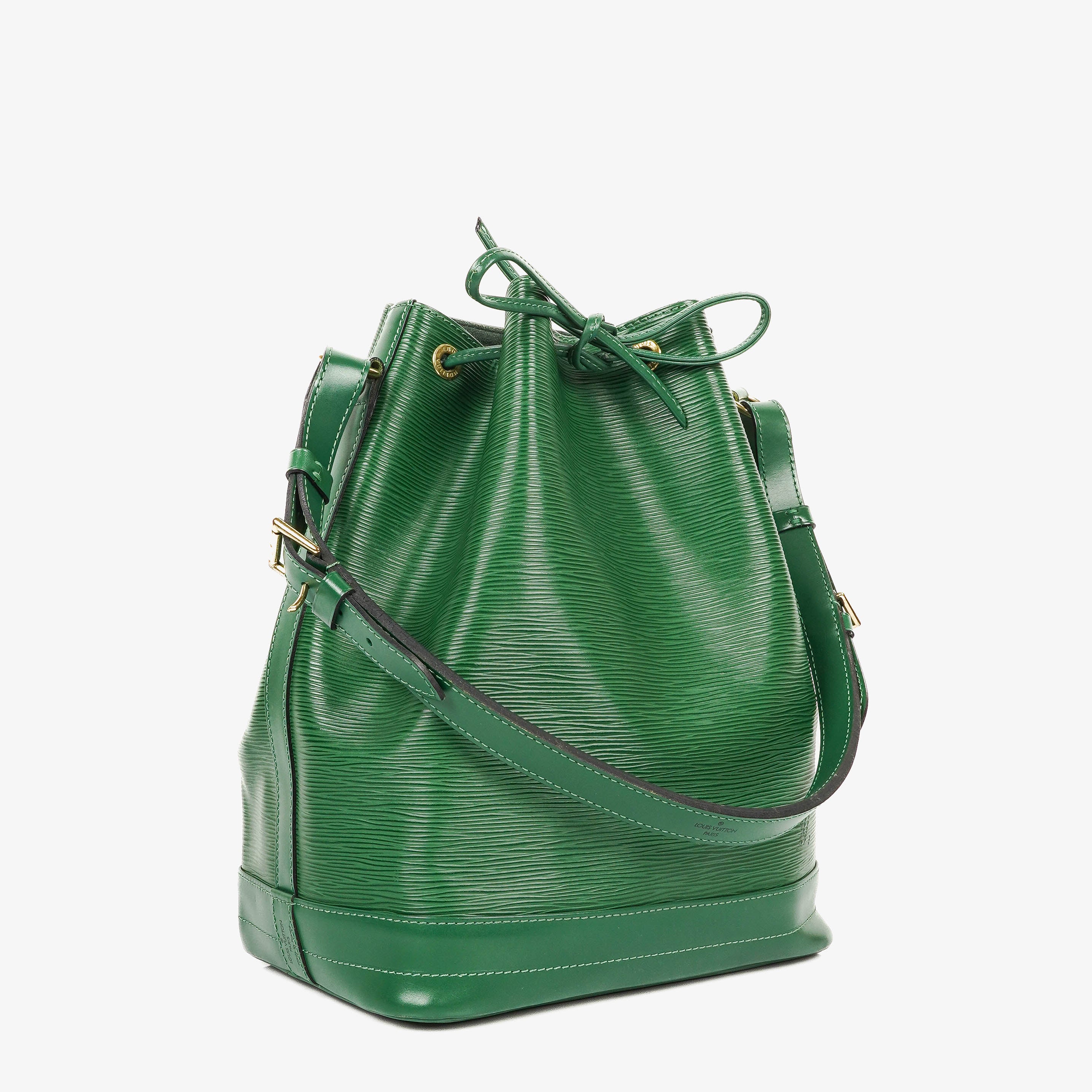 Louis Vuitton Noe Grande GM Grüne Epi Leder Schultertasche