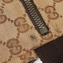 Gucci GG Multicolour Beige/Brown Monogram Canvas Belt Bag
