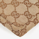 Gucci GG Multicolour Beige/Brown Monogram Canvas Belt Bag