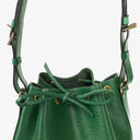 Sac à bandoulière Louis Vuitton Noe Grande GM en cuir Epi vert