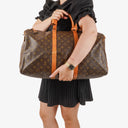 Louis Vuitton Keepall 50 Monogram Canvas Travel Bag