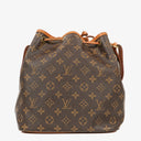 Louis Vuitton Petit Noe Monogram Canvas Shoulder Bag