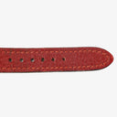 Hermes Kelly Burgundy Leather Gold Plated Watch