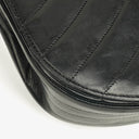 Chanel Half-Moon In Black Quilted Lambskin With 24K Gold-Plated Hardware
