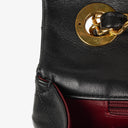 Chanel Maxi CC Classic Single Flap Maxi Logo Bag Black Quilted Lambskin 24K Gold-Plated Hardware