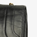 Chanel Half-Moon In Black Quilted Lambskin With 24K Gold-Plated Hardware