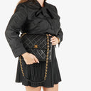 Chanel Single Flap Bag Black Quilted Lambskin With 24K Gold-Plated Hardware