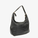 Gucci Charmy Black Leather Hobo Bag