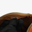 Celine Vintage Macadam Triomphe Brown Travel Bag