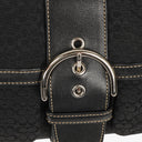Coach Black Soho Buckle Flap Bag