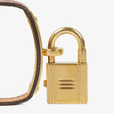 Hermes Kelly Burgundy Leather Gold Plated Watch
