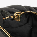 Miu Miu Matelasse Black Leather Shoulder Bag