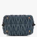 Miu Miu Denim Matelasse Handbag