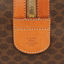 Celine Vintage Macadam Triomphe Brown Travel Bag