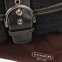 Coach Black Soho Buckle Flap Bag
