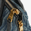 Miu Miu Denim Matelasse Handbag