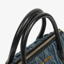 Miu Miu Denim Matelasse Handbag