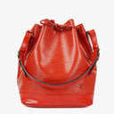 Louis Vuitton Noe Grande Red EPI Leather Shoulder Bag