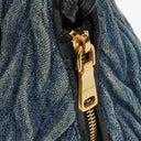Miu Miu Denim Matelasse Handbag