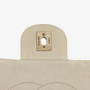 Chanel Neutral Chic Quilted Caviar Leather Single Flap Bag
