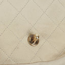 Chanel Neutral Chic Quilted Caviar Leather Single Flap Bag