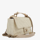 Chanel Neutral Chic Quilted Caviar Leather Single Flap Bag