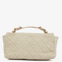 Chanel Neutral Chic Quilted Caviar Leather Single Flap Bag