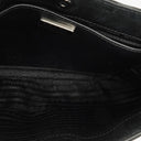 Sac en cuir Prada Cleo noir