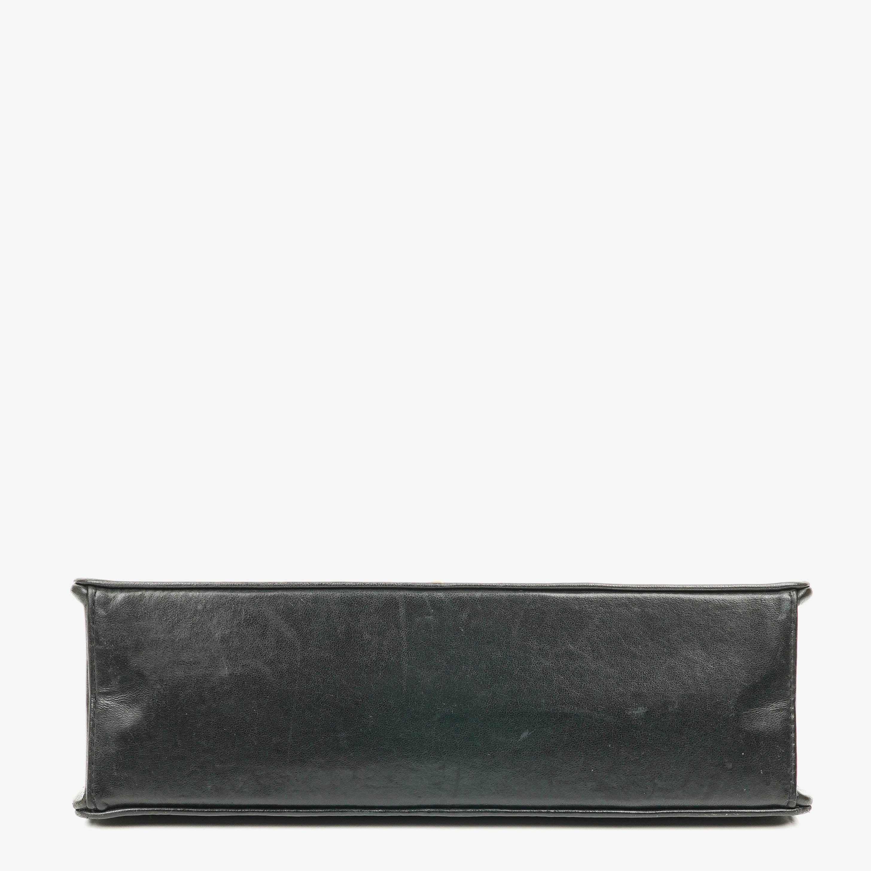 Chanel Classic Jersey And Leather Black Single Flap Bag, 1989-1991