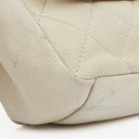 Chanel Neutral Chic Quilted Caviar Leather Single Flap Bag