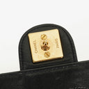 Chanel Classic Single Flap Bag Black Quilted Lambskin With 24K Gold-Plated Hardware