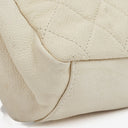Chanel Neutral Chic Quilted Caviar Leather Single Flap Bag