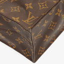 Louis Vuitton Sac Plat Monogram Canvas Bag