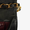 Chanel Classic Single Flap Bag Black Quilted Lambskin With 24K Gold-Plated Hardware