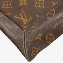 Louis Vuitton Sac Plat Monogram Canvas Bag
