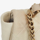 Chanel Neutral Chic Quilted Caviar Leather Single Flap Bag