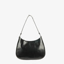 Sac en cuir Prada Cleo noir