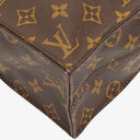 Louis Vuitton Sac Plat Monogram Canvas Bag