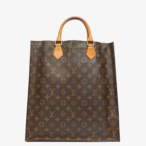 Louis Vuitton Sac Plat Monogram Canvas Bag