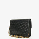 Chanel Classic Single Flap Bag Black Quilted Lambskin With 24K Gold-Plated Hardware