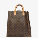 Louis Vuitton Sac Plat Monogram Canvas Bag