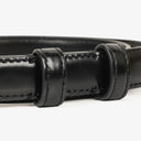 Celine Black 65 Box Calfskin Triomphe Belt