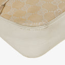 Gucci Bamboo Top Handle Biege GG Canvas Bag