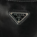 Sac en cuir Prada Cleo noir