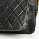 Chanel Classic Single Flap Bag Black Quilted Lambskin With 24K Gold-Plated Hardware