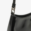 Sac en cuir Prada Cleo noir