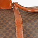Celine Vintage Macadam Triomphe Brown Travel Bag