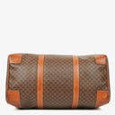 Celine Vintage Macadam Triomphe Brown Travel Bag